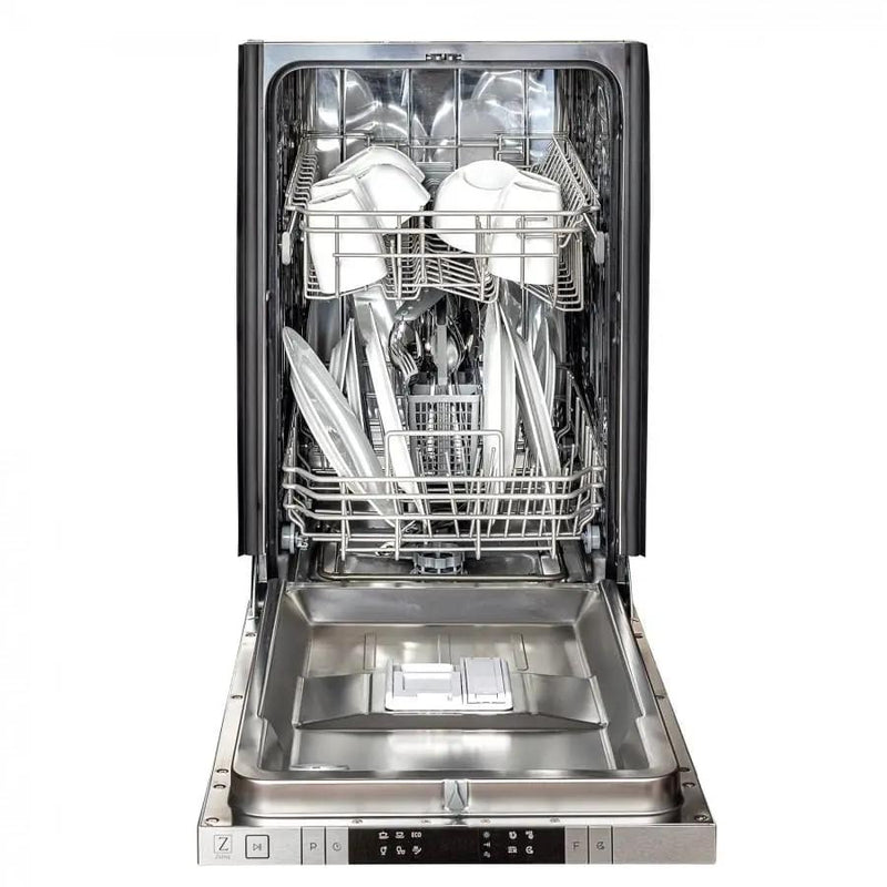 ZLINE 18" White Matte with Stainless Steel Tub, DW-WM-H-18 by Farmhouse Kitchen and Bath