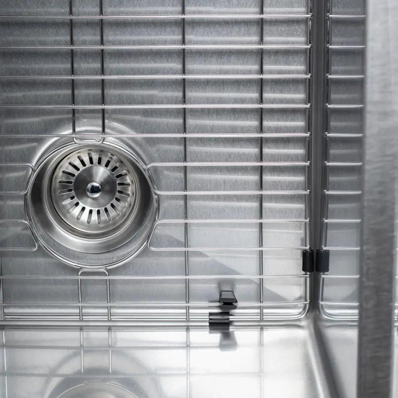 ZLINE 23" Undermount Single Bowl Sink DuraSnow Stainless Steel, SRS-23S by Farmhouse Kitchen and Bath