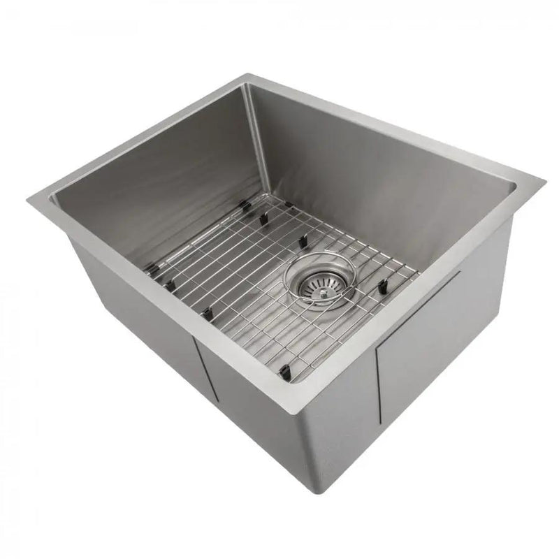 ZLINE 23" Undermount Single Bowl Sink in Stainless Steel, SRS-23 by Farmhouse Kitchen and Bath