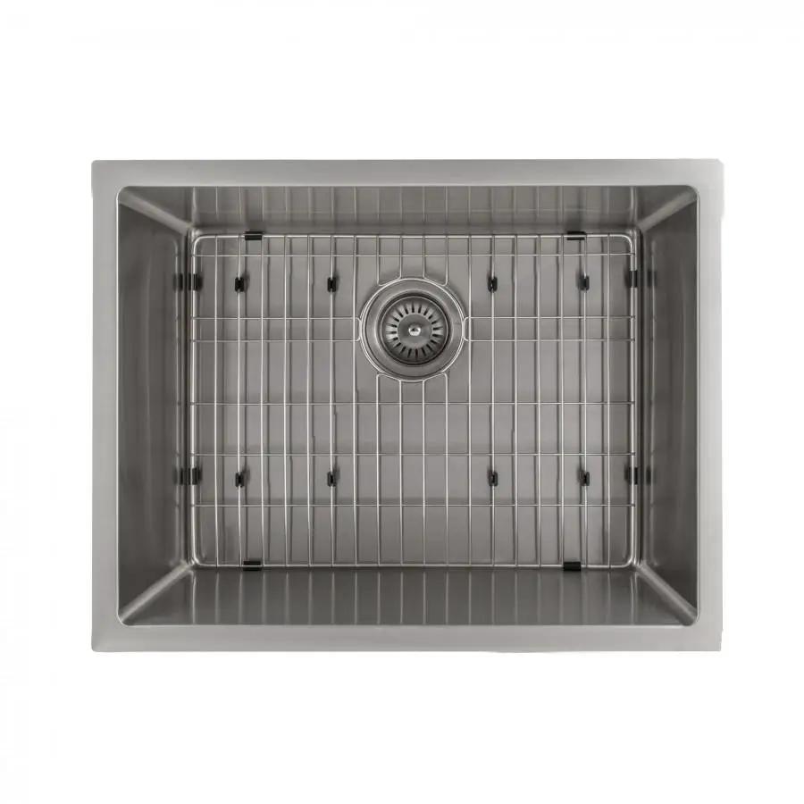 ZLINE 23" Undermount Single Bowl Sink in Stainless Steel, SRS-23 by Farmhouse Kitchen and Bath