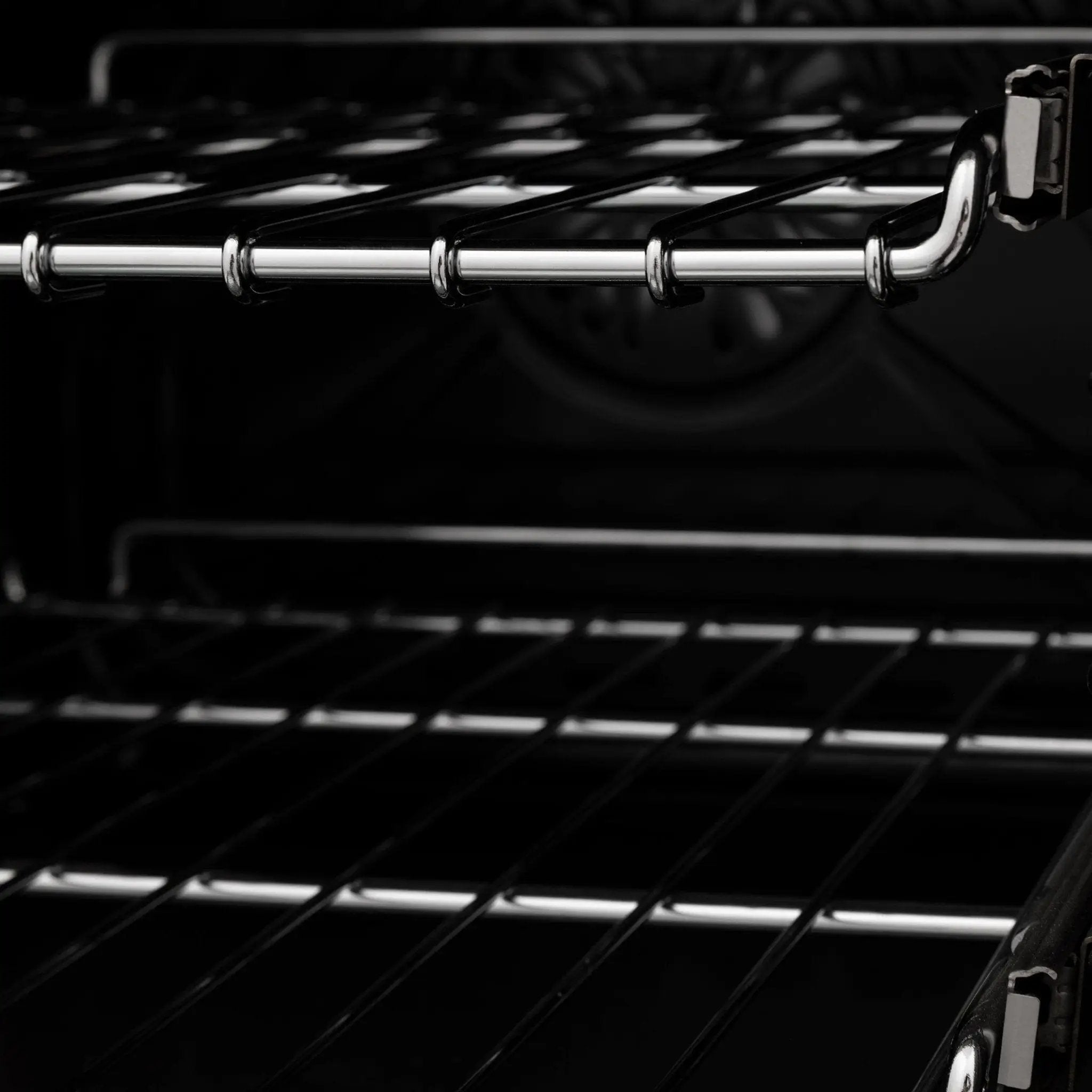 ZLINE 24" Autograph Dual Fuel Range, Black Stainless, RABZ-24-CB by Farmhouse Kitchen and Bath