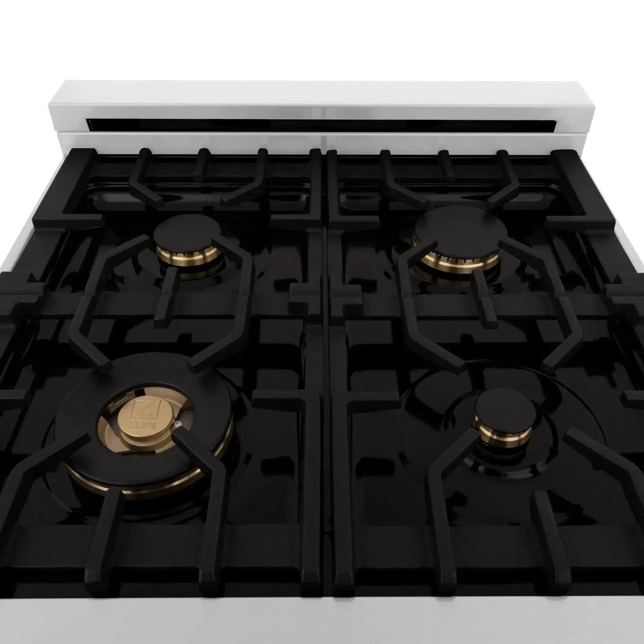 ZLINE 24" Autograph Edition, Gas Range, White Door, RGZ-WM-24-G by Farmhouse Kitchen and Bath