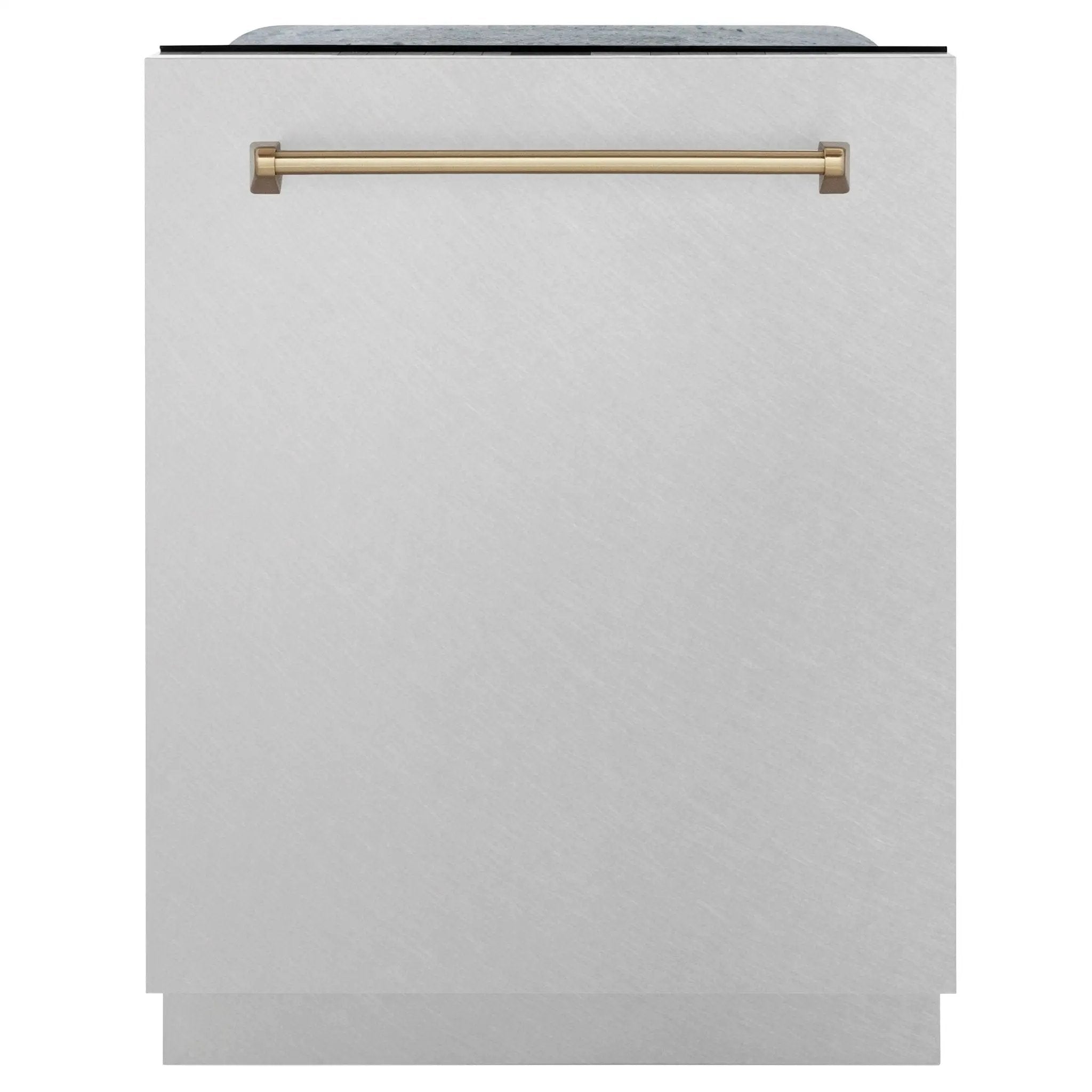 ZLINE 24" Autograph Tall Tub Dishwasher, Bronze, DWMTZ-SN-24-CB by Farmhouse Kitchen and Bath