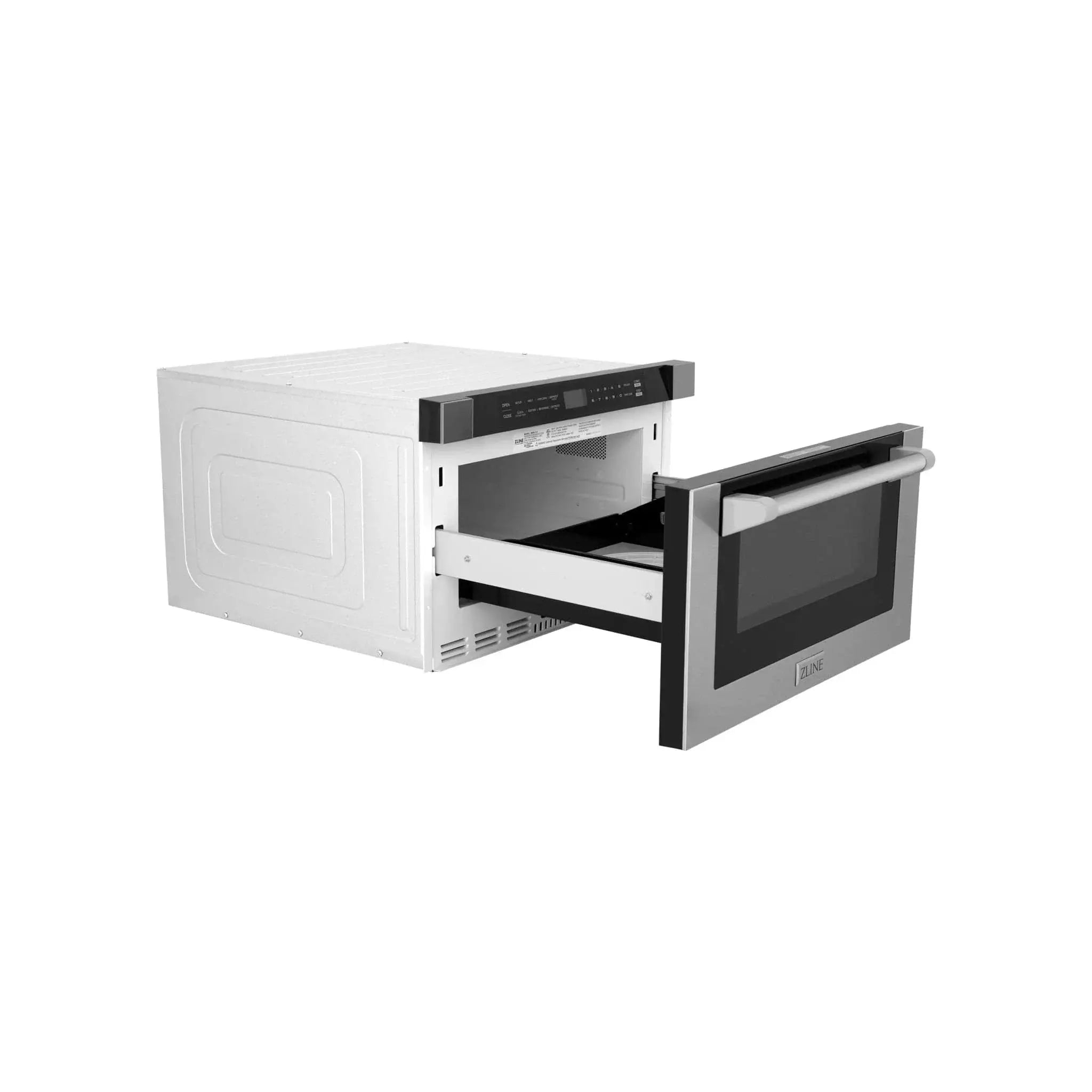 ZLINE 24" Built-in Microwave Drawer, Stainless Steel, MWD-1-H by Farmhouse Kitchen and Bath