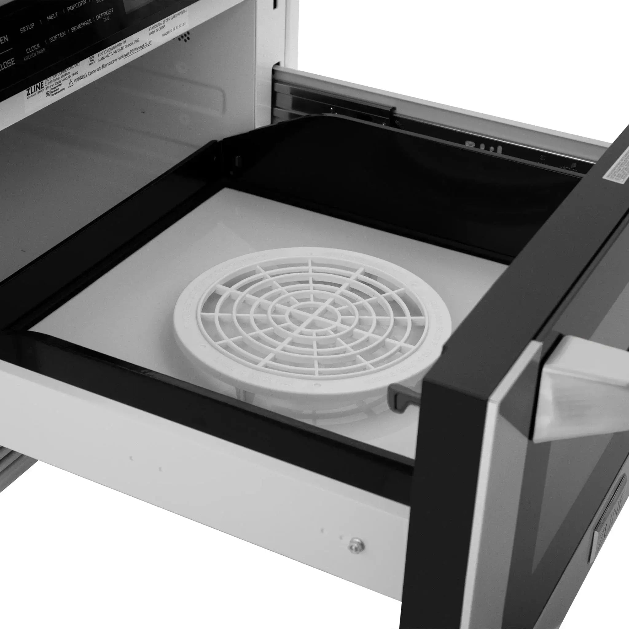 ZLINE 24" Built-in Microwave Drawer, Stainless Steel, MWD-1-H by Farmhouse Kitchen and Bath