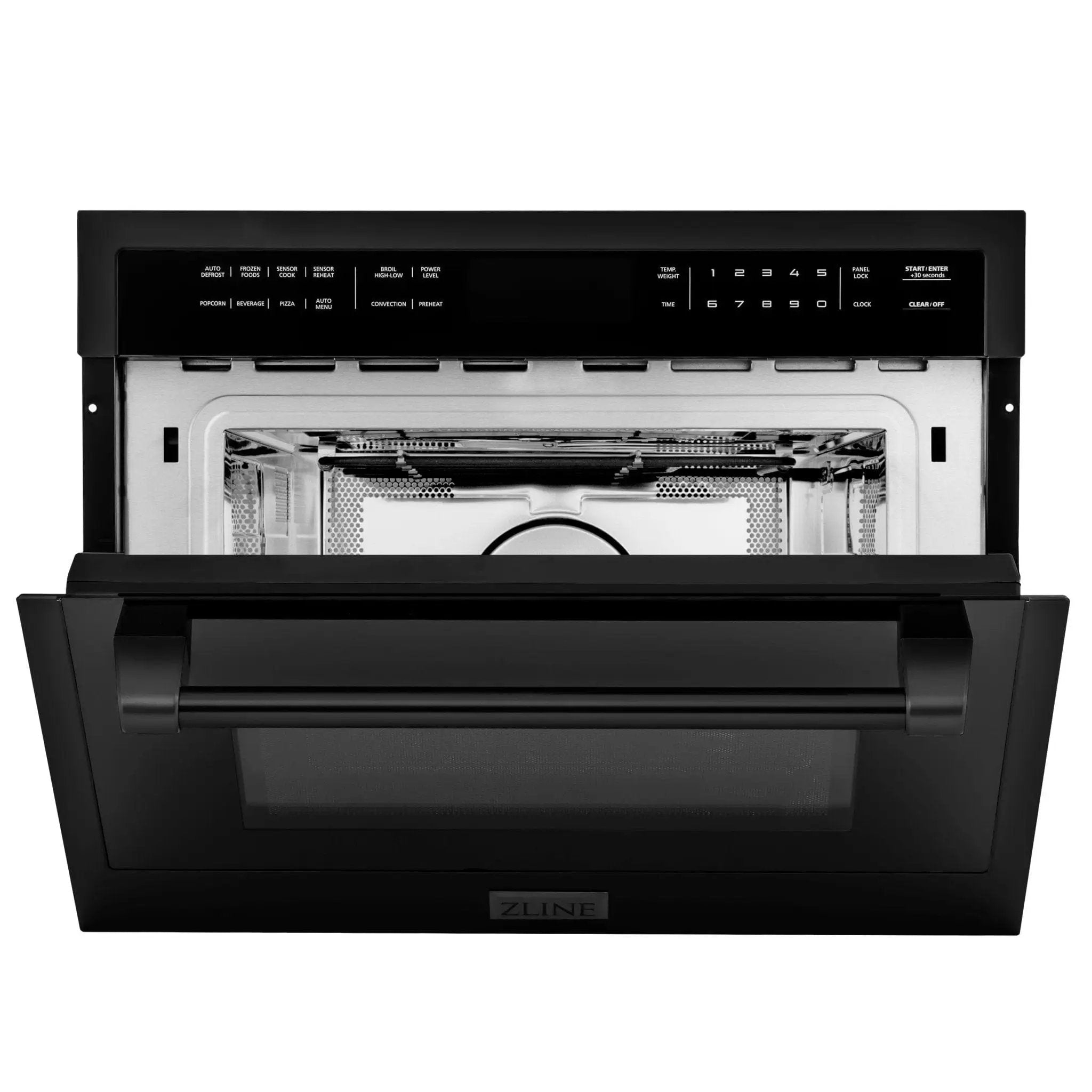ZLINE 24" Convection Microwave, Black Stainless, MWO-24-BS by Farmhouse Kitchen and Bath