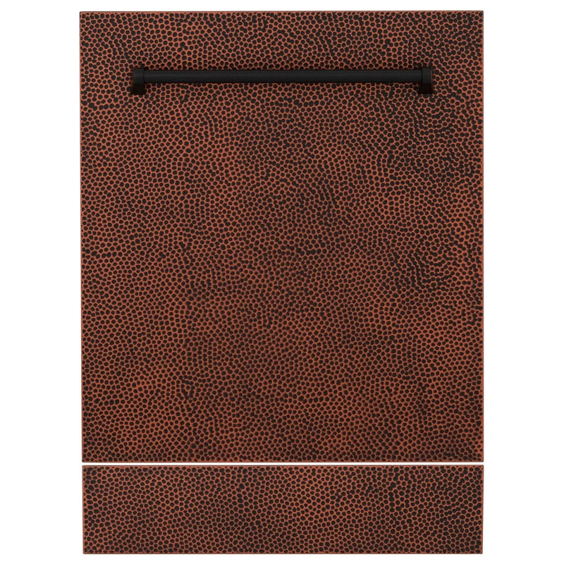 ZLINE 24" Dishwasher, Hammered Copper panel, Stainless Tub, DWV-HH-24 by Farmhouse Kitchen and Bath
