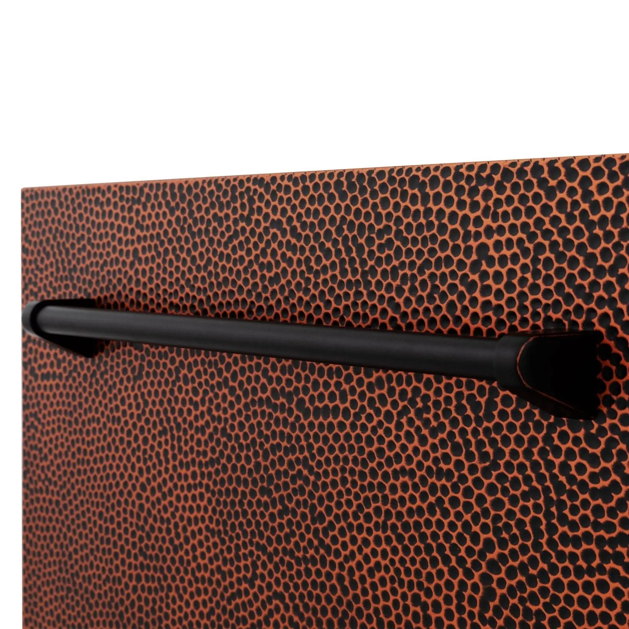 ZLINE 24" Dishwasher, Hammered Copper panel, Stainless Tub, DWV-HH-24 by Farmhouse Kitchen and Bath
