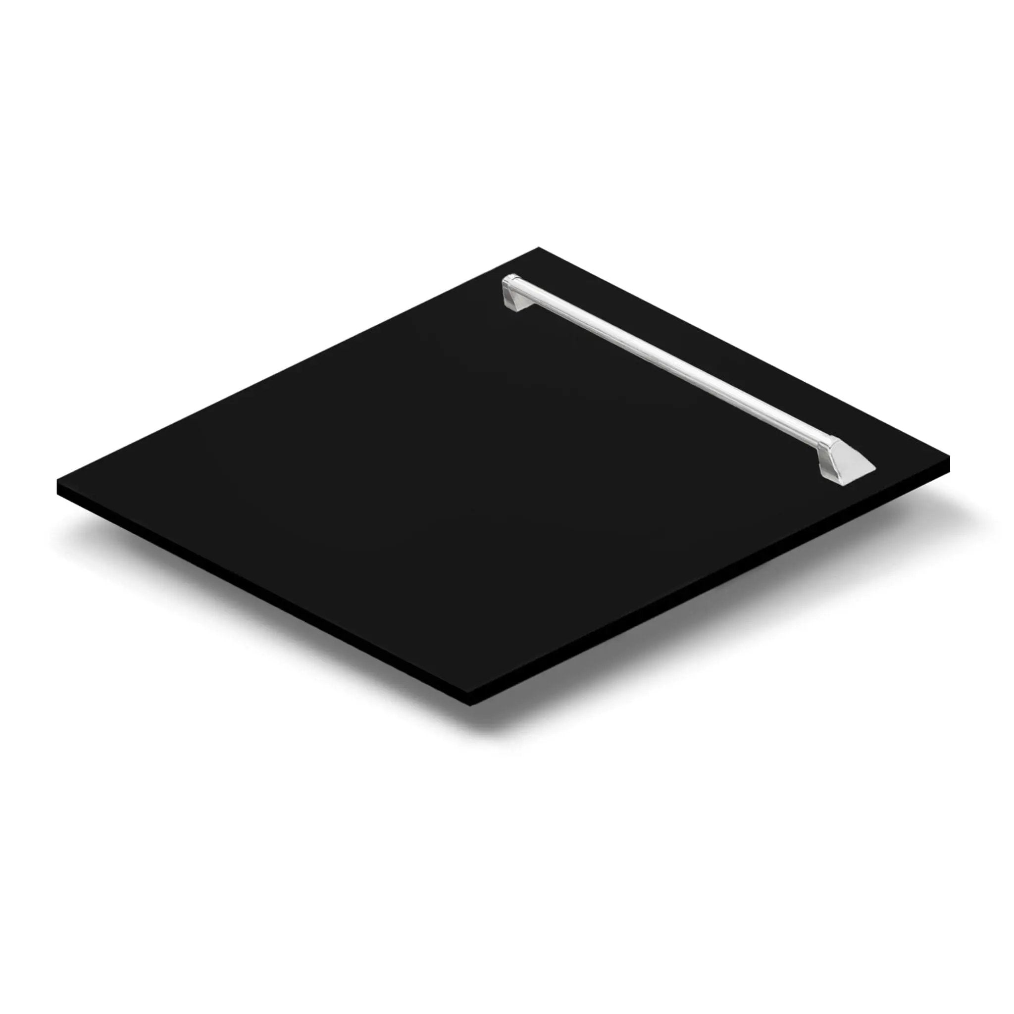 ZLINE 24" Dishwasher in Black Matte panel, Stainless Tub, DWV-BLM-24 by Farmhouse Kitchen and Bath