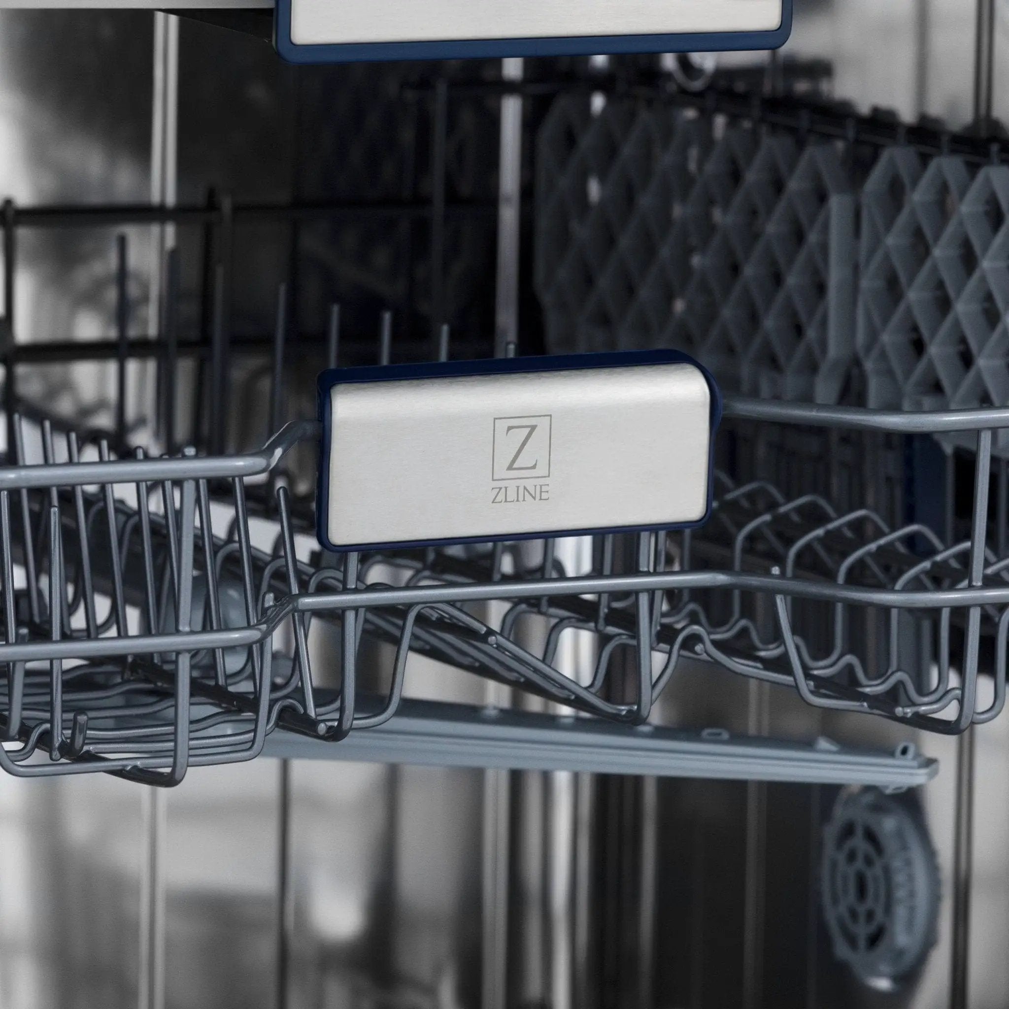 ZLINE 24" Dishwasher in Blue gloss panel, Stainless Tub, DWV-BG-24 by Farmhouse Kitchen and Bath