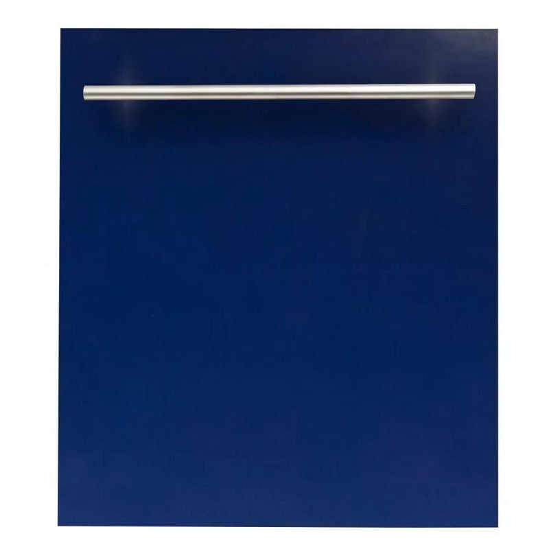 ZLINE 24" Dishwasher in Blue Gloss, Stainless Steel Tub, DW-BG-H-24 by Farmhouse Kitchen and Bath