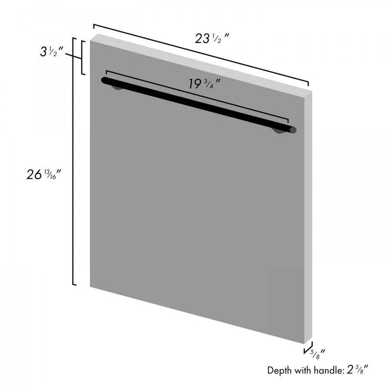 ZLINE 24" Dishwasher in Copper, Stainless Steel Tub, DW-C-24 by Farmhouse Kitchen and Bath