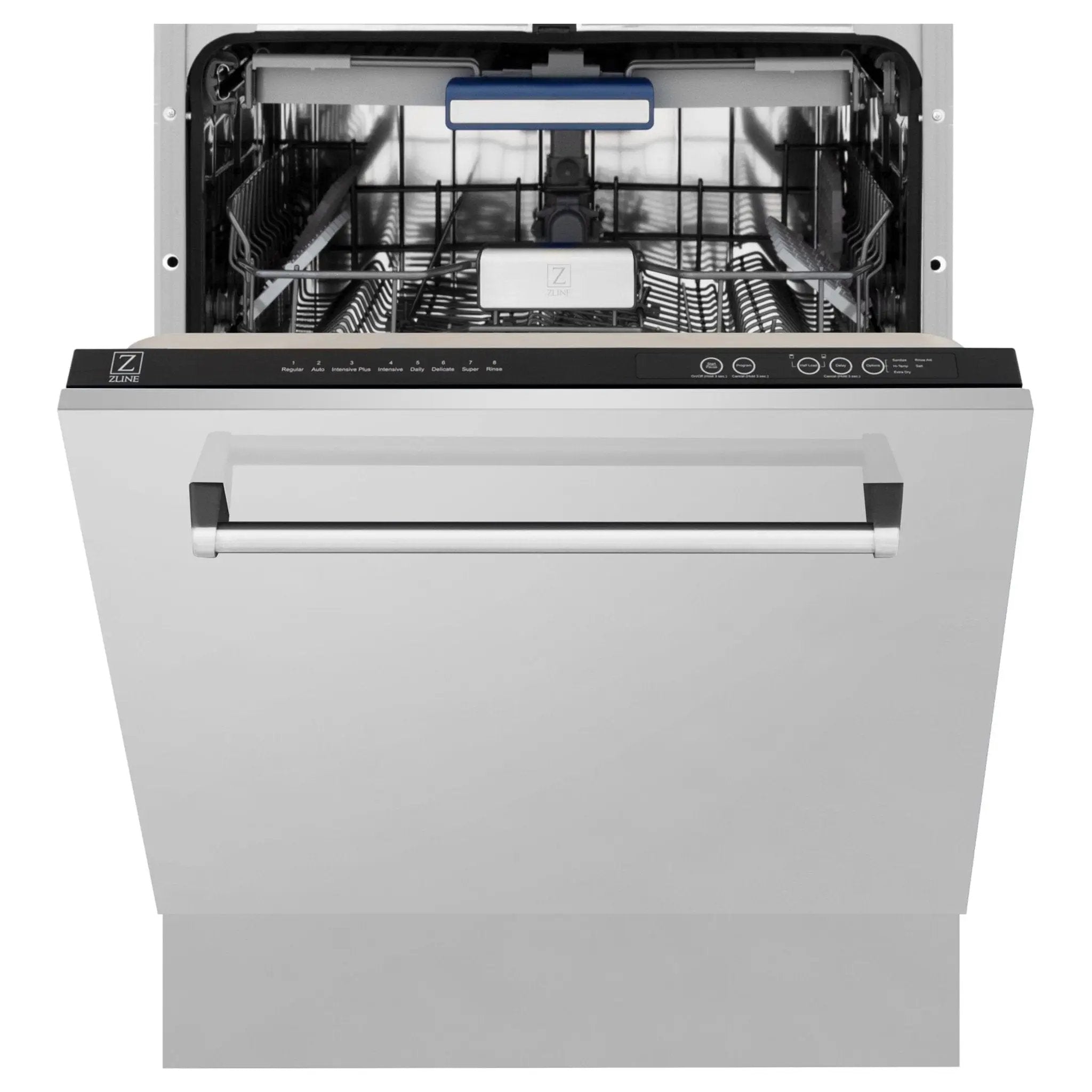 ZLINE 24" Dishwasher in Custom Panel Ready, Stainless Tub, DWV-304-24 by Farmhouse Kitchen and Bath