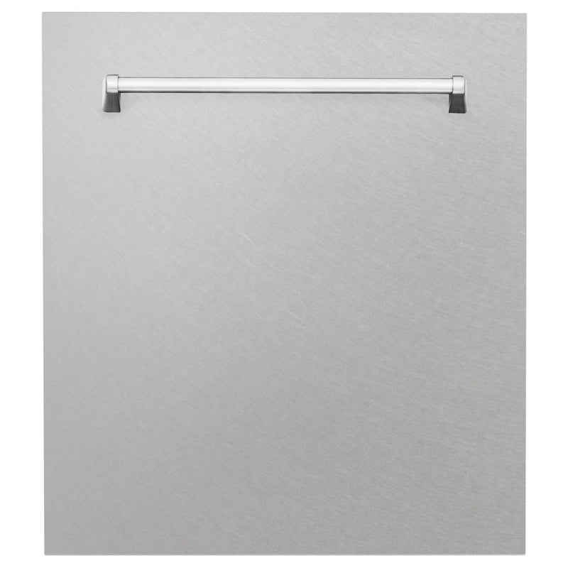 ZLINE 24" Dishwasher in DuraSnow Stainless panel, Stainless Tub, DWV-SN-24 by Farmhouse Kitchen and Bath