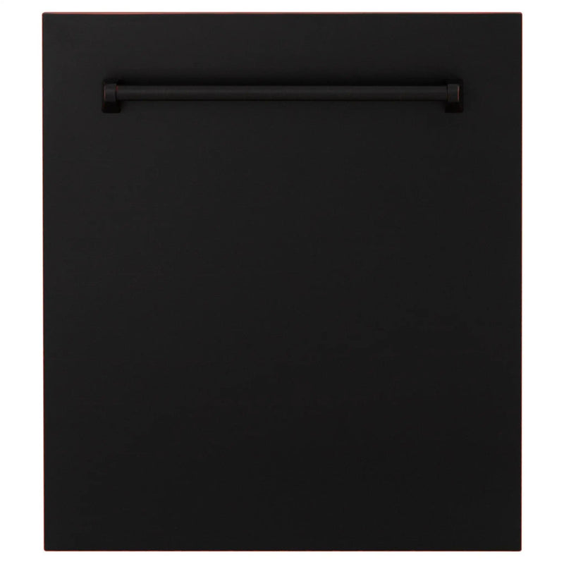 ZLINE 24" Dishwasher, Oil Rubbed Bronze panel, Stainless Tub, DWV-ORB-24 by Farmhouse Kitchen and Bath