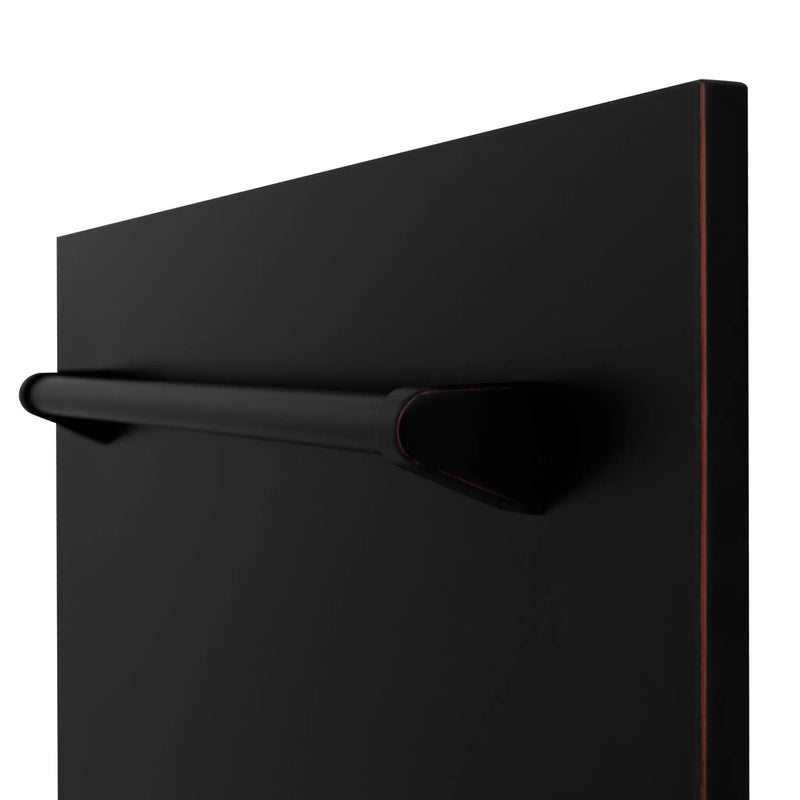 ZLINE 24" Dishwasher, Oil Rubbed Bronze panel, Stainless Tub, DWV-ORB-24 by Farmhouse Kitchen and Bath