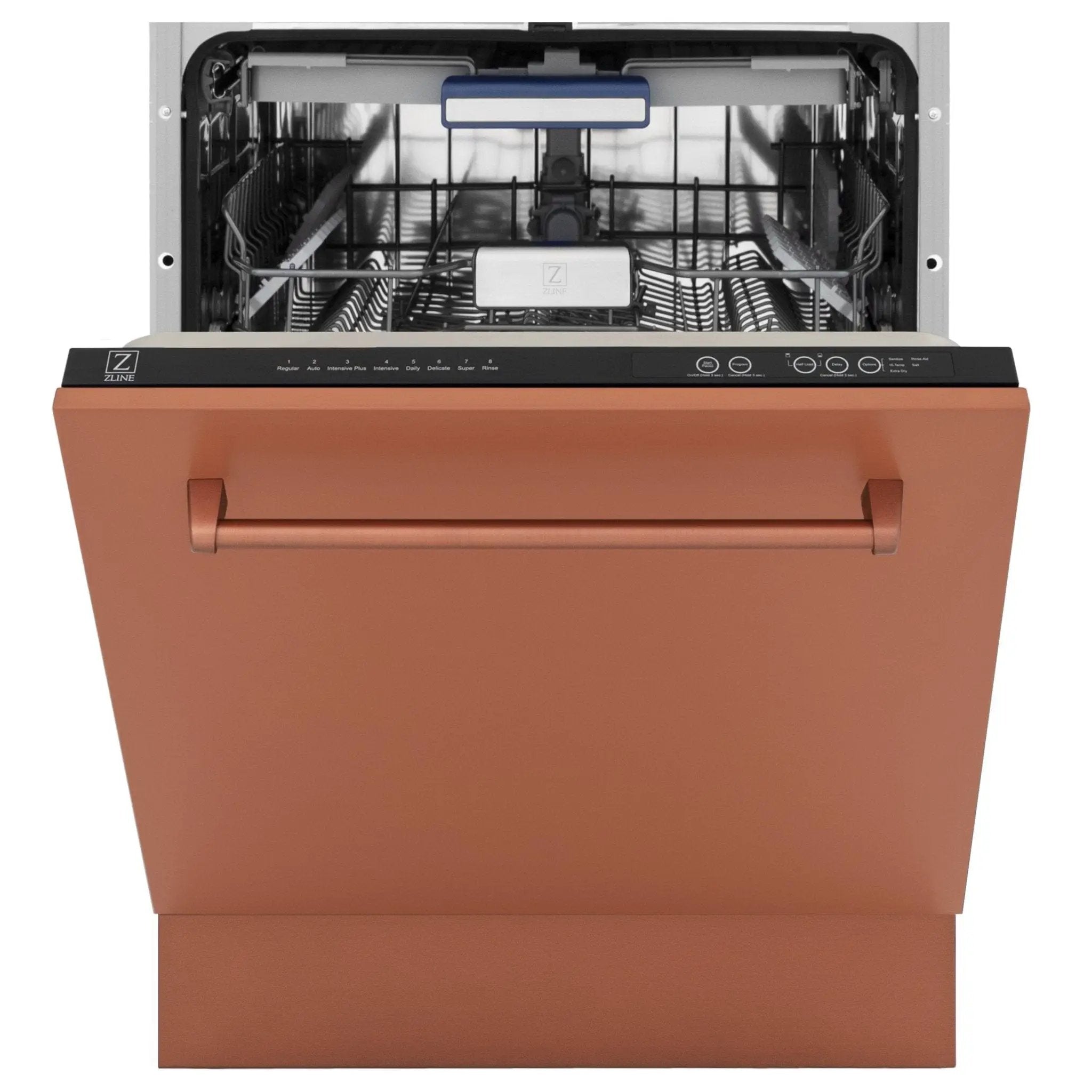 ZLINE 24" Dishwasher with Copper panel, Stainless Tub, DWV-C-24 by Farmhouse Kitchen and Bath