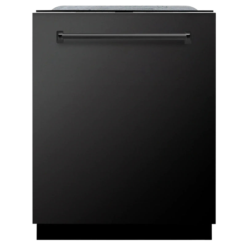 ZLINE 24 in. Panel-Included Monument Series 3rd Rack Top Touch Control Dishwasher with Color Options and Stainless Steel Tub DWMT-BS-24 by Farmhouse Kitchen and Bath