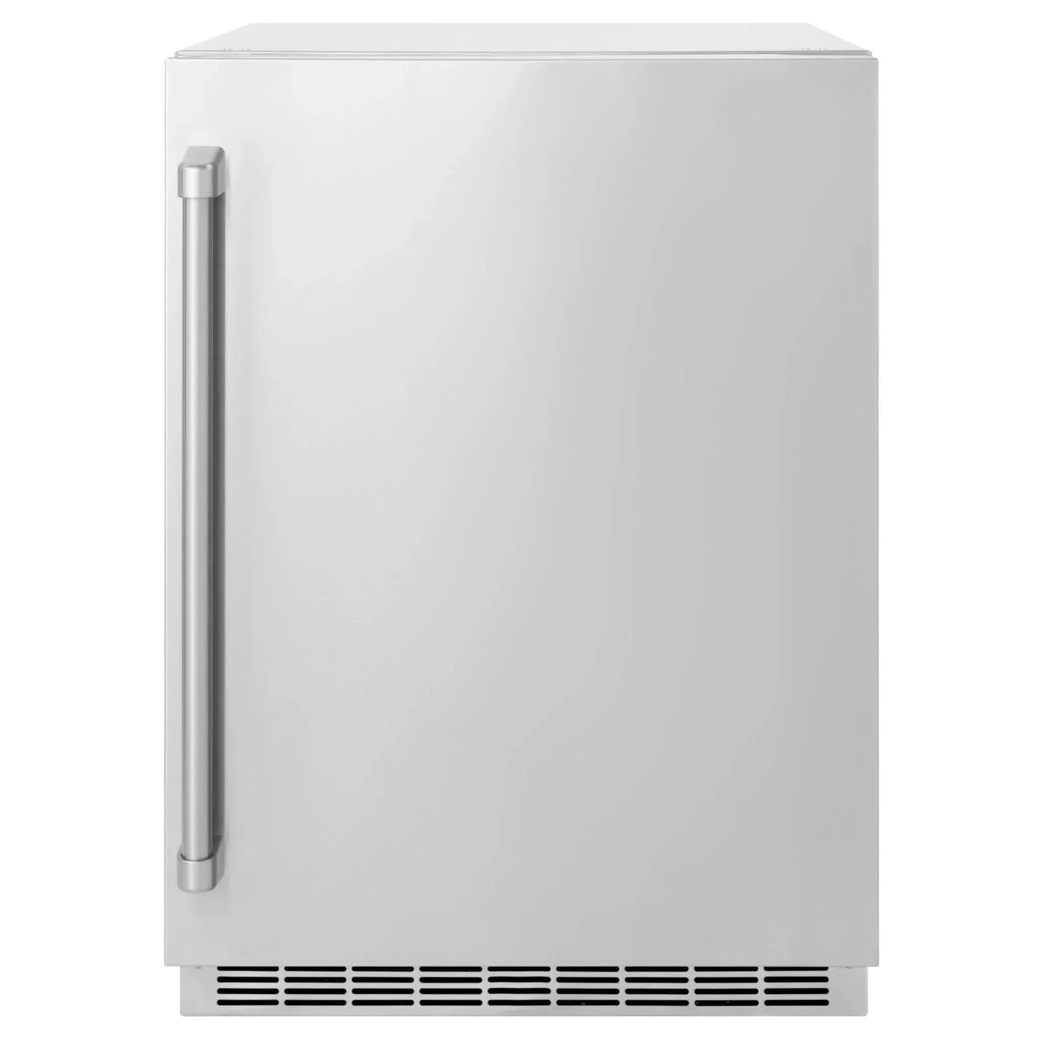 ZLINE 24 in. Touchstone Beverage Fridge w Stainless Steel Door RBSO-ST-24 by Farmhouse Kitchen and Bath
