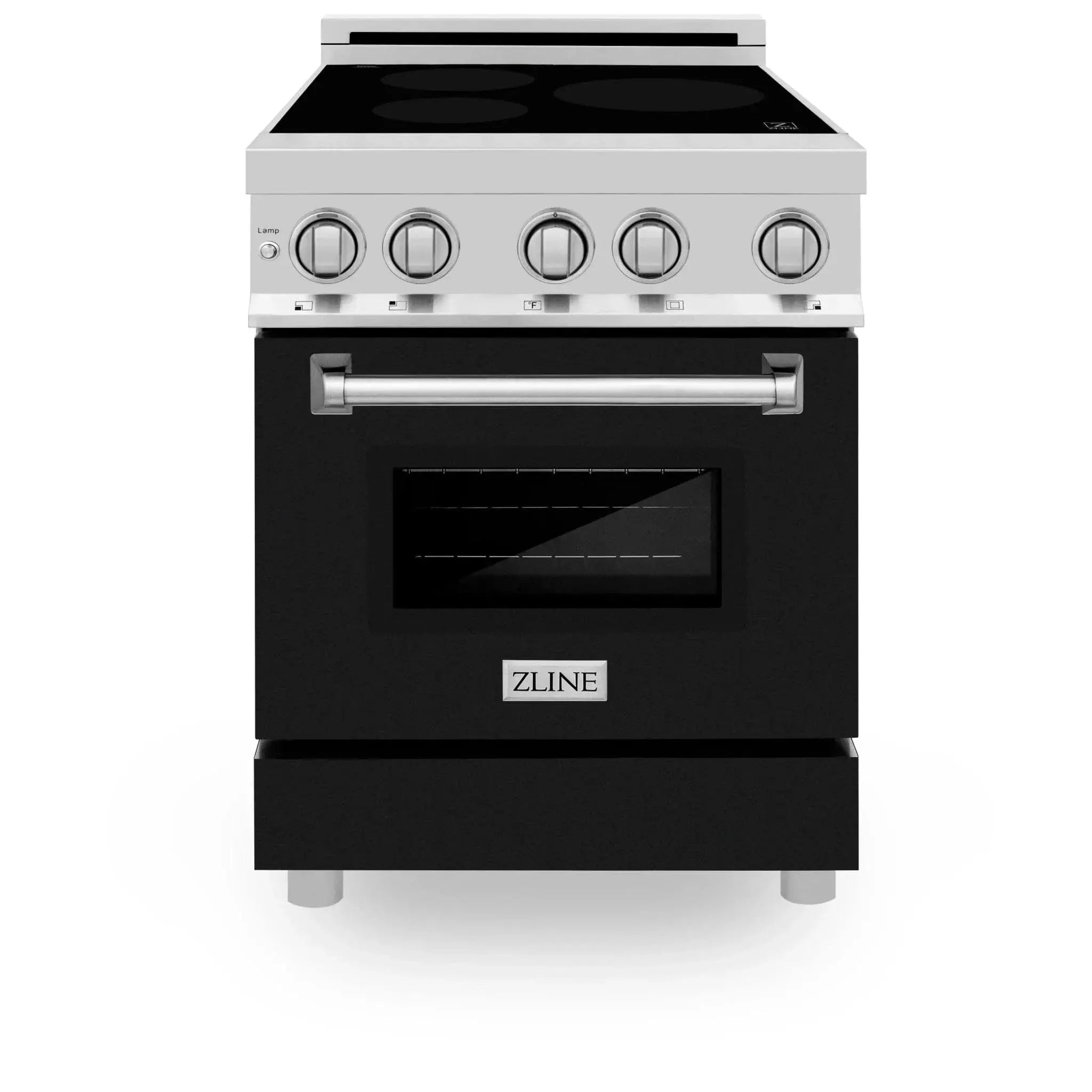 ZLINE 24" Induction Range with a 3 Element Stove and Electric Oven in Stainless Steel RAIND-BLM-24 by Farmhouse Kitchen and Bath