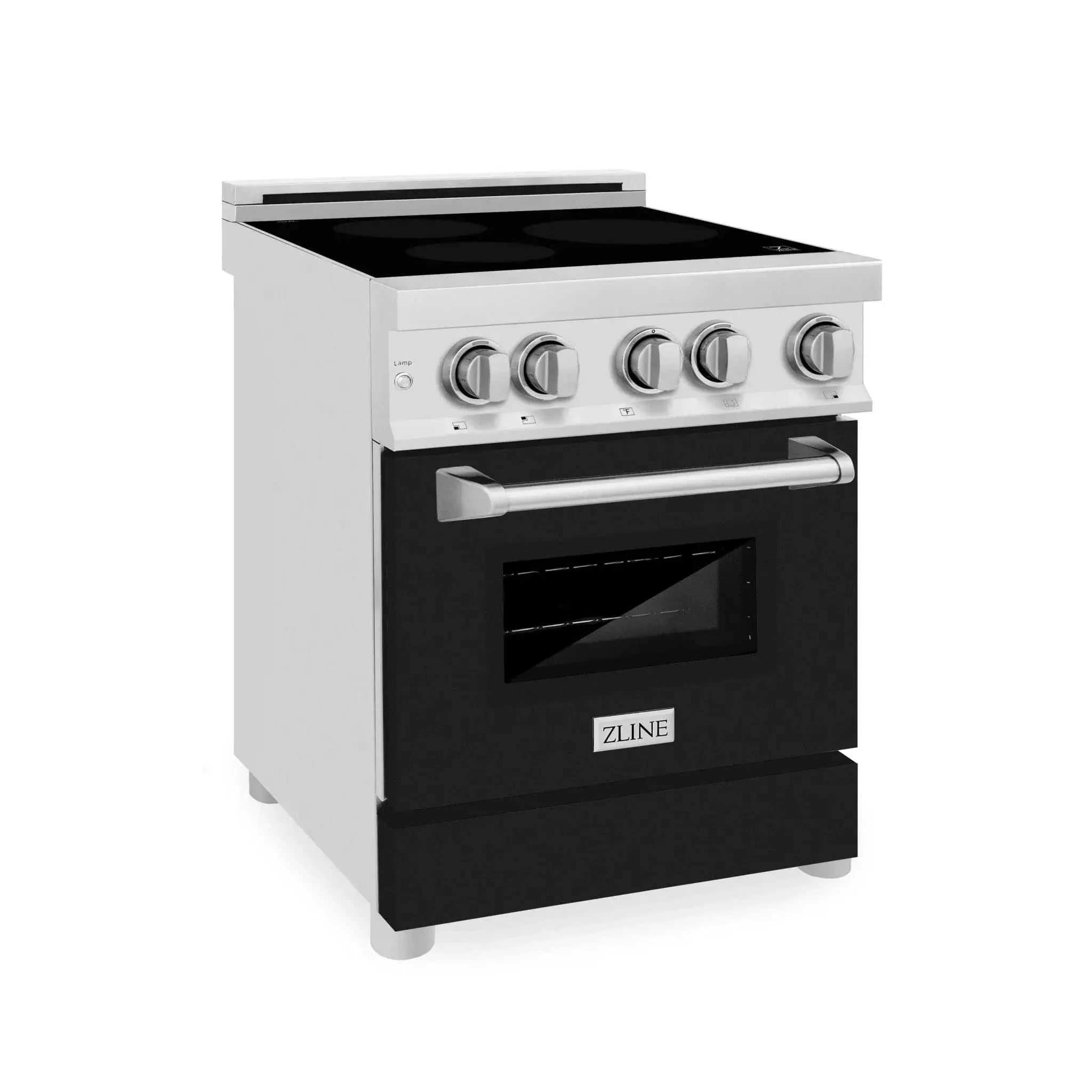 ZLINE 24" Induction Range with a 3 Element Stove and Electric Oven in Stainless Steel RAIND-BLM-24 by Farmhouse Kitchen and Bath