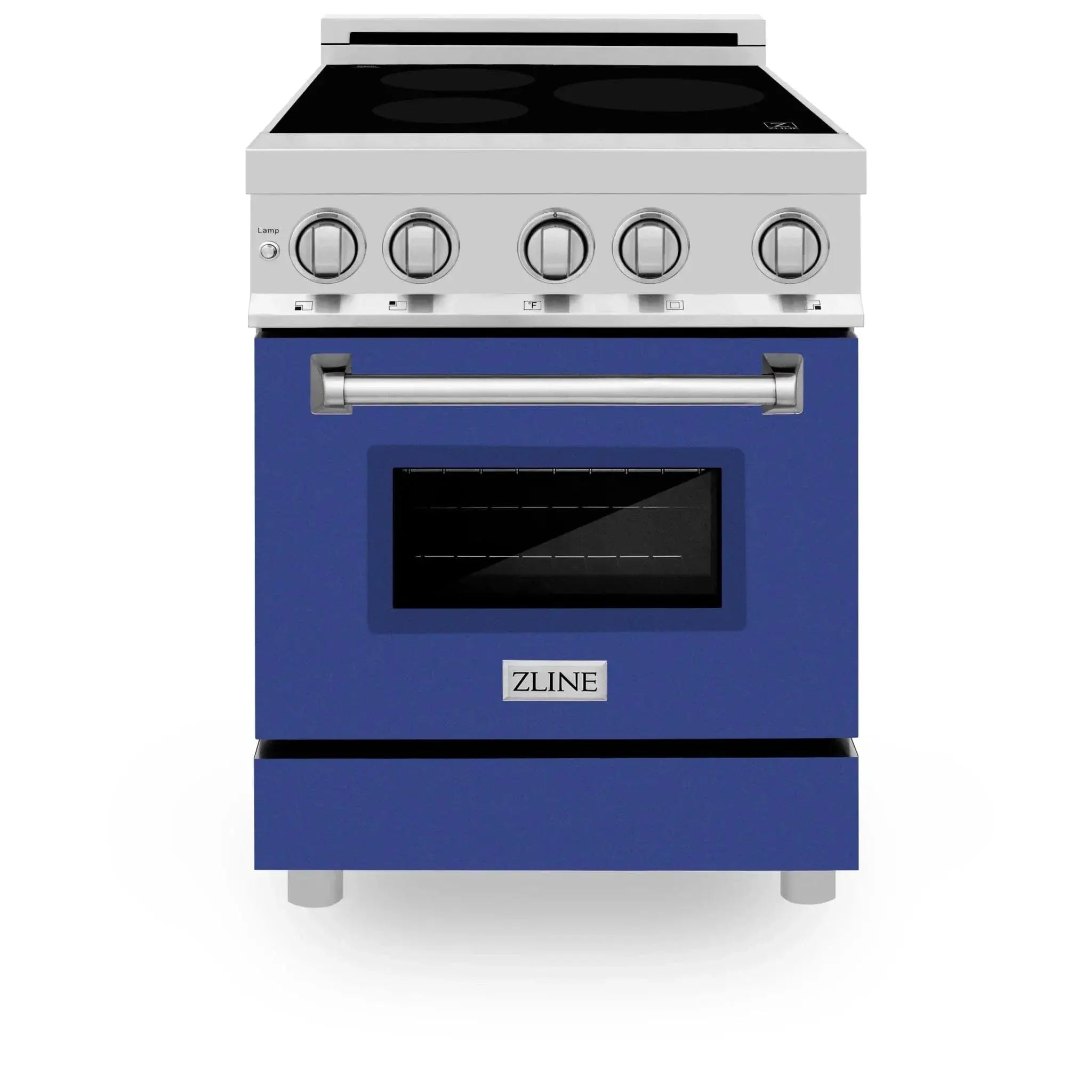 ZLINE 24" Induction Range with a 3 Element Stove and Electric Oven in Stainless Steel RAIND-BM-24 by Farmhouse Kitchen and Bath