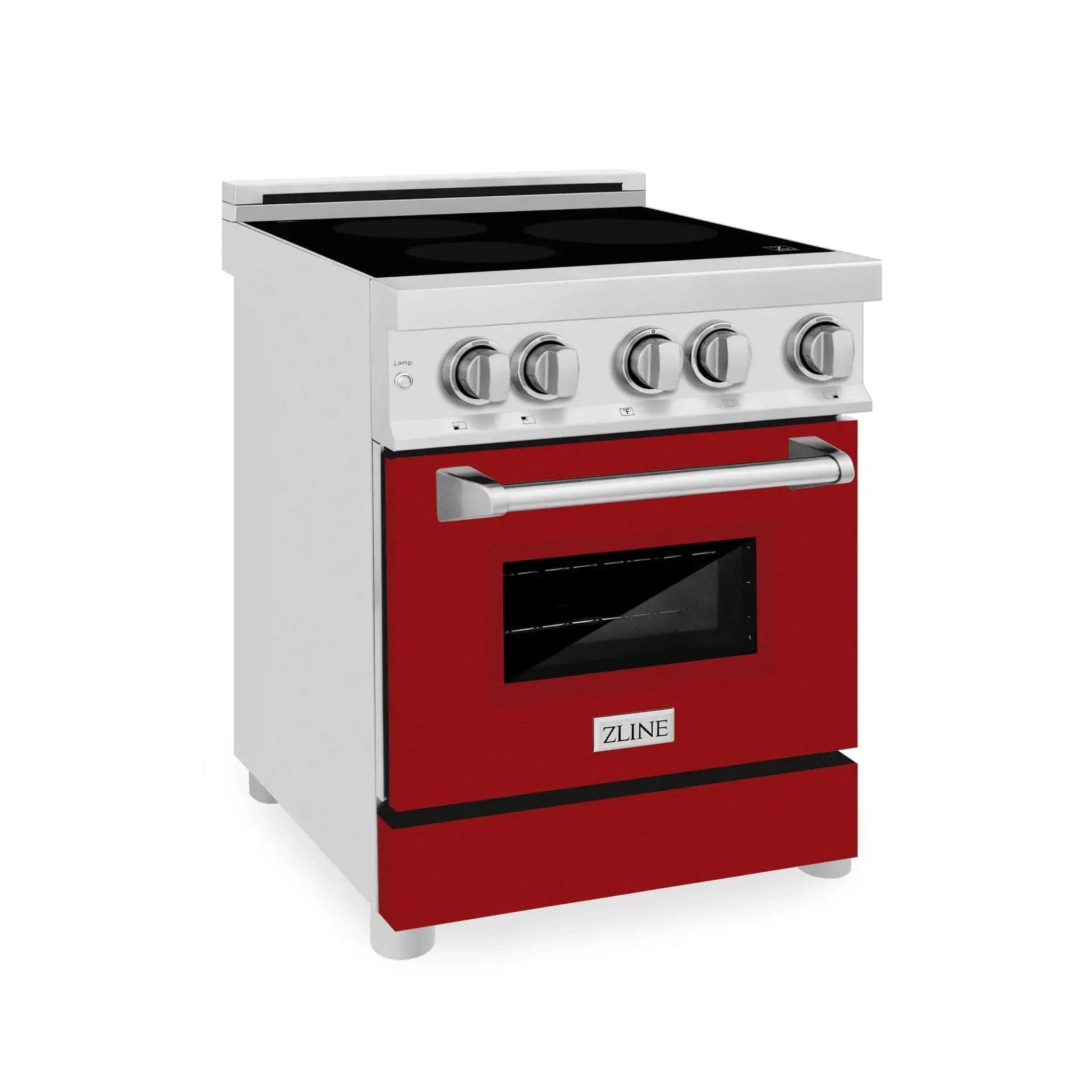 ZLINE 24" Induction Range with a 3 Element Stove and Electric Oven in Stainless Steel RAIND-RM-24 by Farmhouse Kitchen and Bath