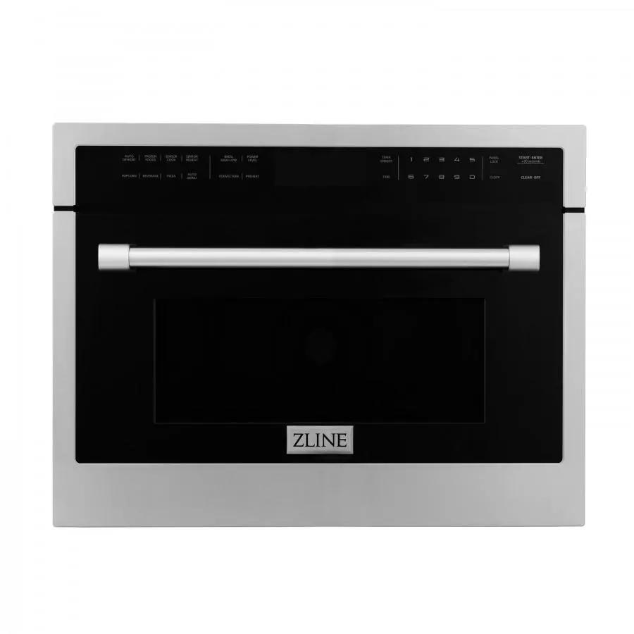 ZLINE 24" Microwave Wall Oven, Stainless Steel, MWO-24 by Farmhouse Kitchen and Bath