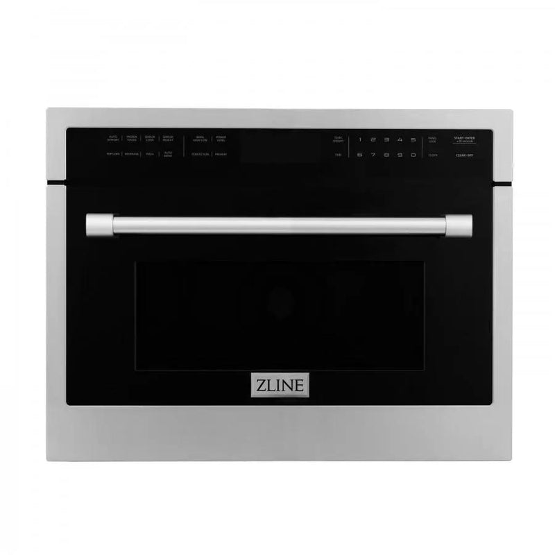 ZLINE 24" Microwave Wall Oven, Stainless Steel, MWO-24 by Farmhouse Kitchen and Bath
