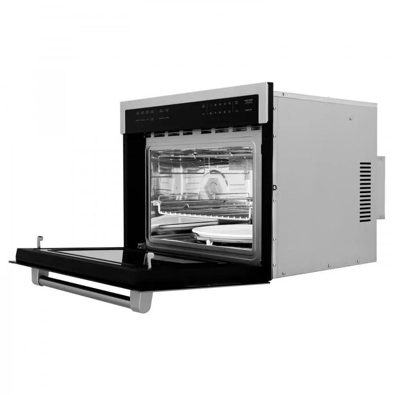 ZLINE 24" Microwave Wall Oven, Stainless Steel, MWO-24 by Farmhouse Kitchen and Bath