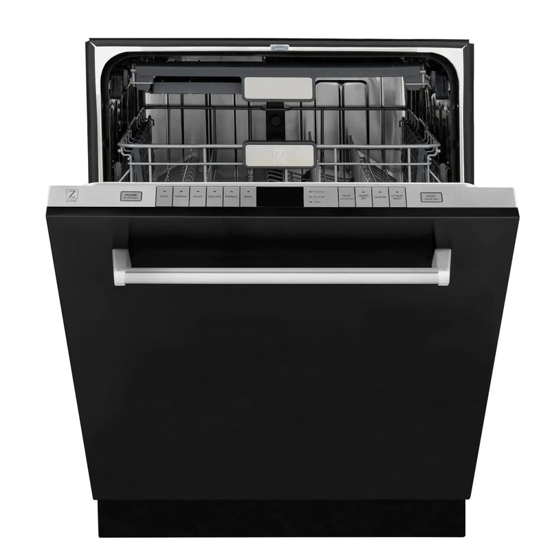 ZLINE 24" Monument, 3rd Rack, Dishwasher, Black Door, DWMT-BLM-24 by Farmhouse Kitchen and Bath