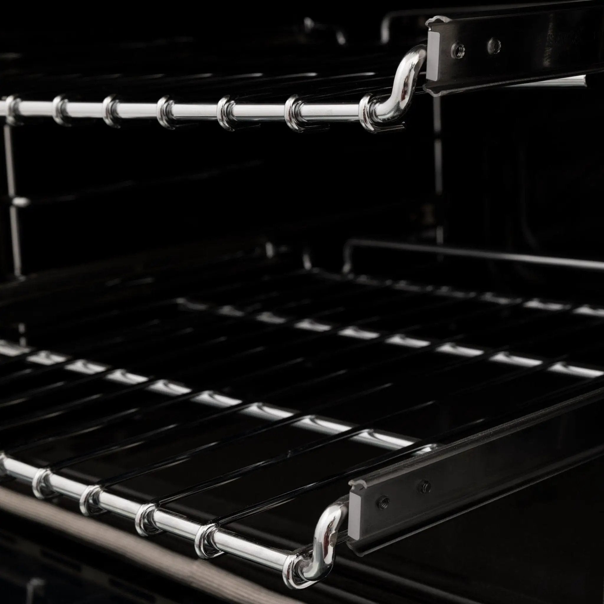 ZLINE 24" Professional Dual Fuel Range in Black Matte, RAS-BLM-24 by Farmhouse Kitchen and Bath