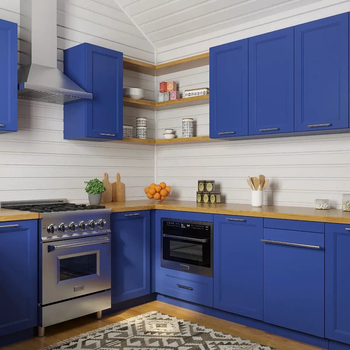 ZLINE 24" Professional Dual Fuel Range In Stainless Steel, RA24 by Farmhouse Kitchen and Bath