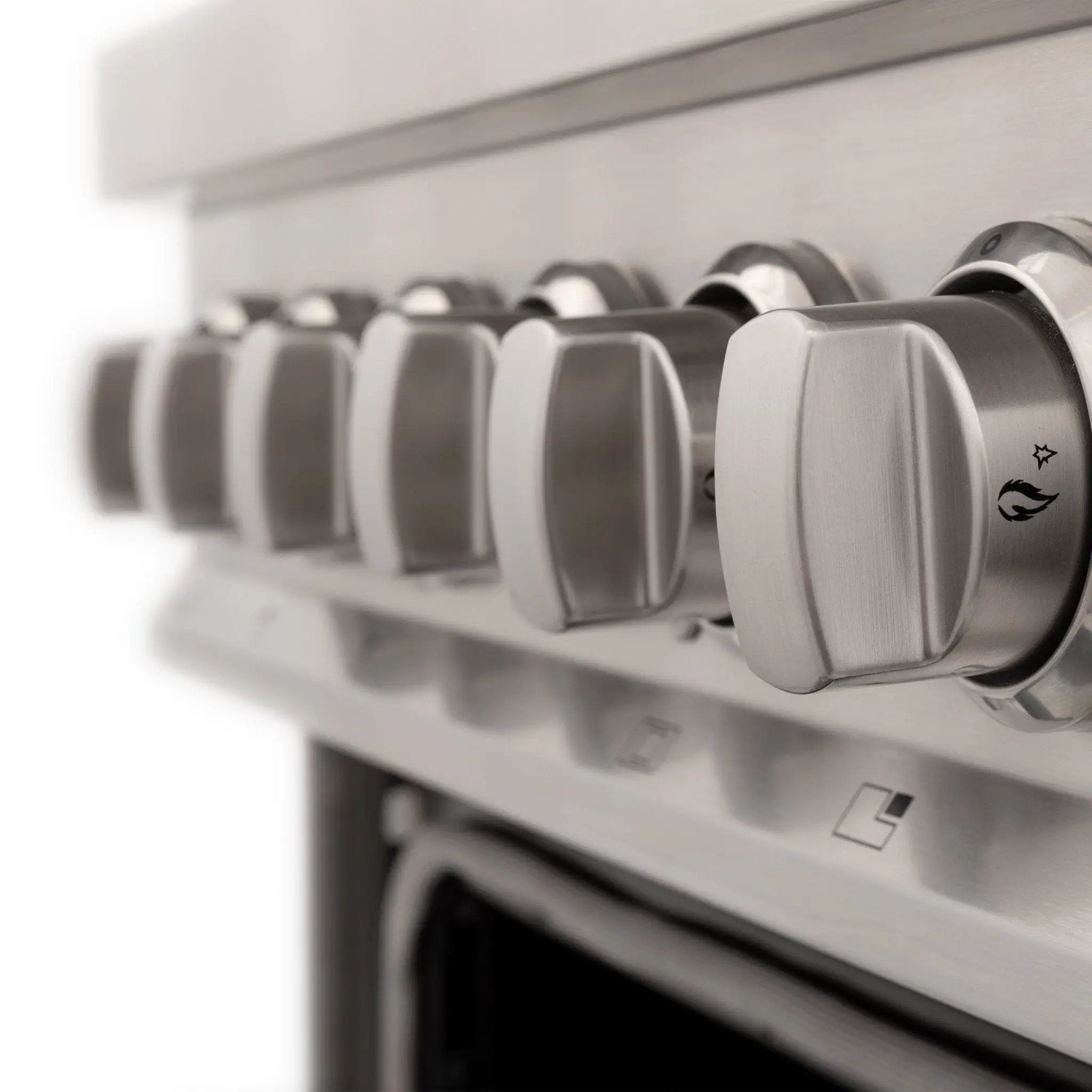 ZLINE 24" Professional Dual Fuel Range, Stainless Steel Door, RA-SN-24 by Farmhouse Kitchen and Bath