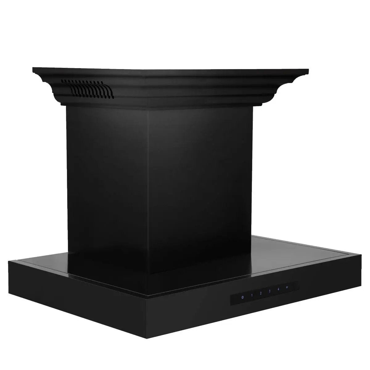 ZLINE 24" Range Hood, Black Stainless, Built-In Speakers, BSKENCRN-BT-24 by Farmhouse Kitchen and Bath