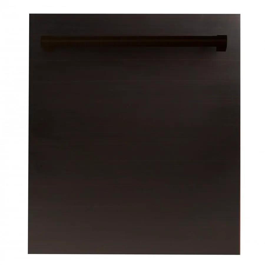 ZLINE 24" Top Control Dishwasher, Stainless Steel Tub, DW-ORB-H-24 by Farmhouse Kitchen and Bath