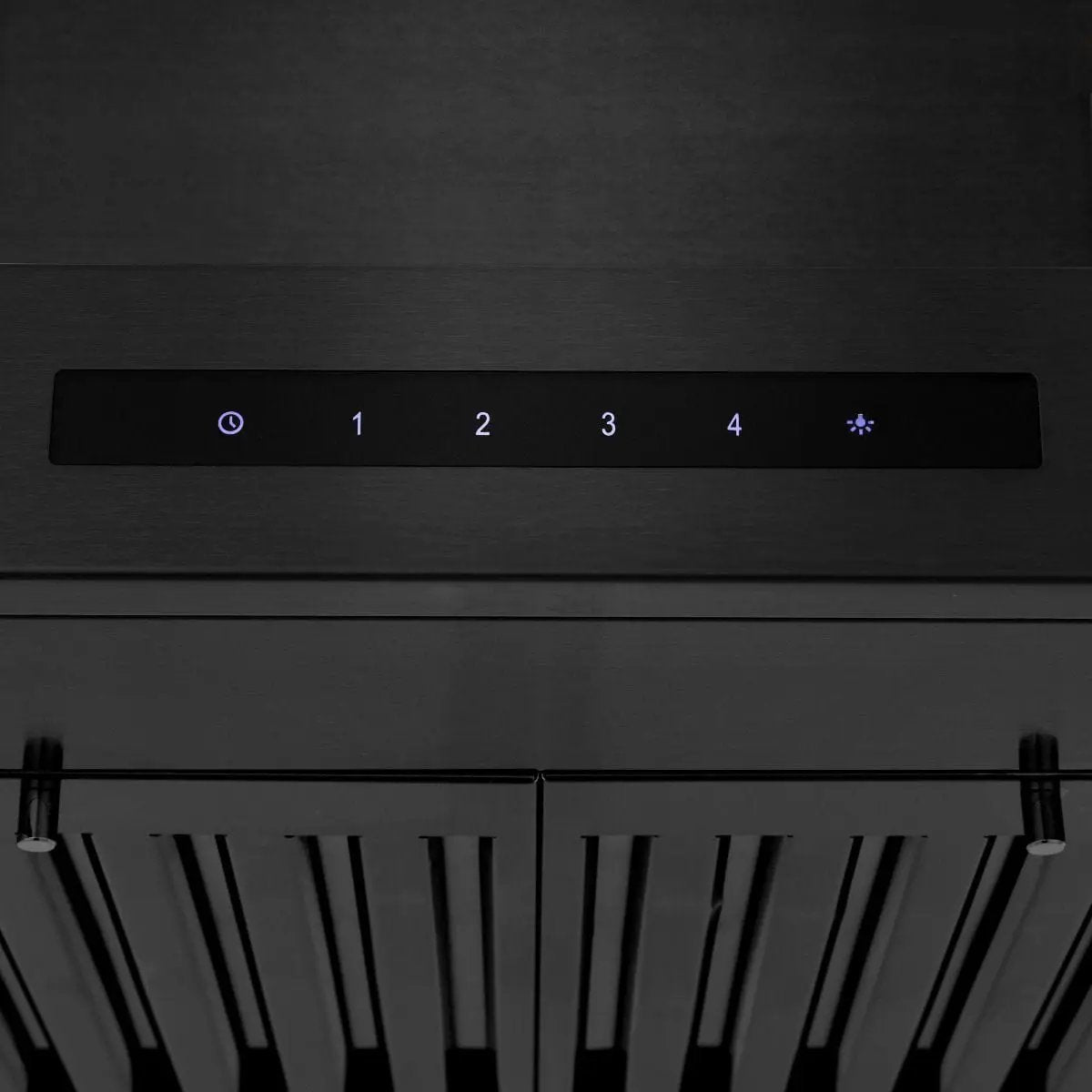 ZLINE 24" Wall Mount Range Hood In Black Stainless Steel, BSKEN-24 by Farmhouse Kitchen and Bath