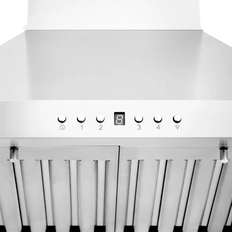 ZLINE 24" Wall Mount Range Hood, Stainless Steel, KBCRN-24 by Farmhouse Kitchen and Bath