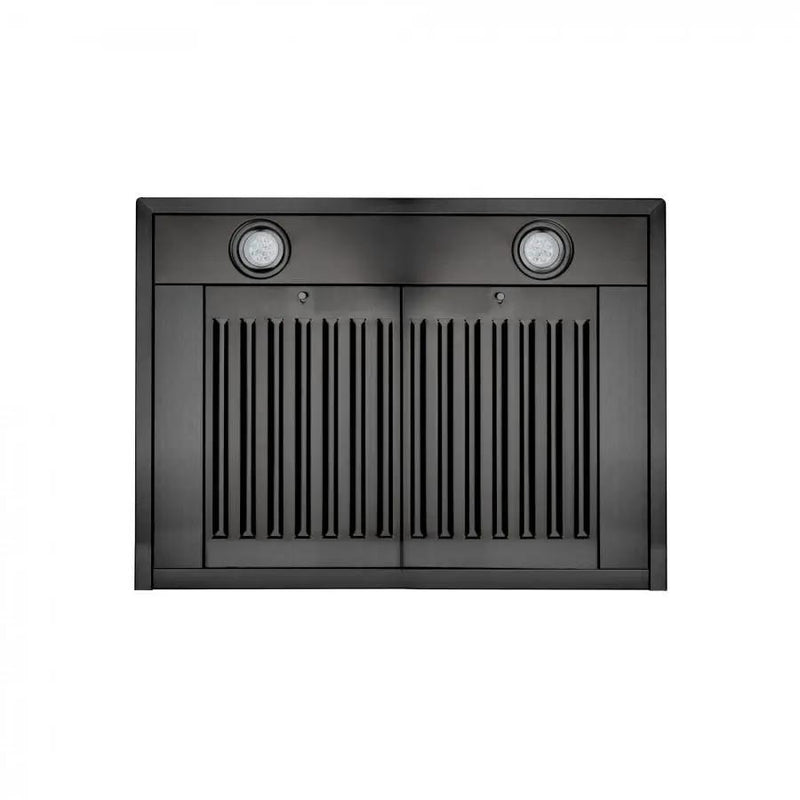 ZLINE 24" Wall Range Hood, Black Stainless Steel, BSKBN-24 by Farmhouse Kitchen and Bath
