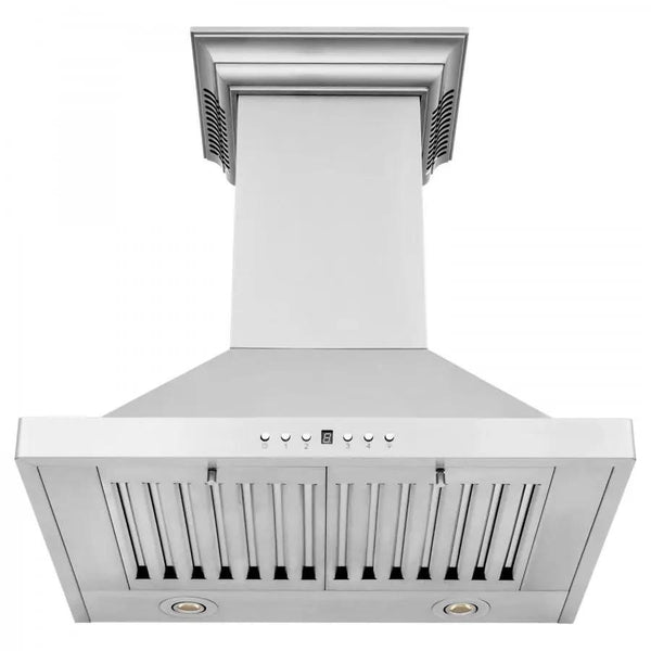 ZLINE 24" Wall Range Hood, Built-in CrownSound® Bluetooth Speakers, KBCRN-BT-24, photo 2 of 11