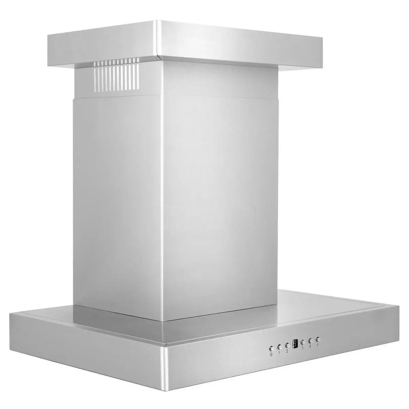 ZLINE 24" Wall Range Hood, Stainless Steel, Crown Molding, KECRN-24 by Farmhouse Kitchen and Bath