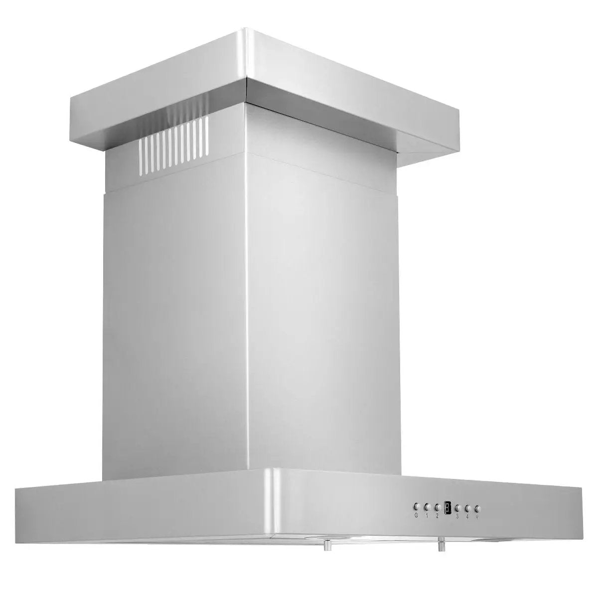 ZLINE 24" Wall Range Hood, Stainless Steel, Crown Molding, KECRN-24 by Farmhouse Kitchen and Bath