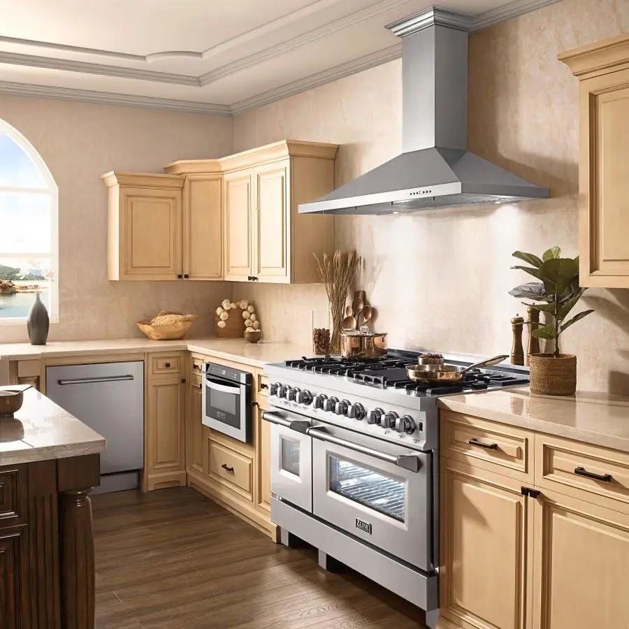 ZLINE 24" Wall Range Hood, Stainless Steel, KB-24 by Farmhouse Kitchen and Bath