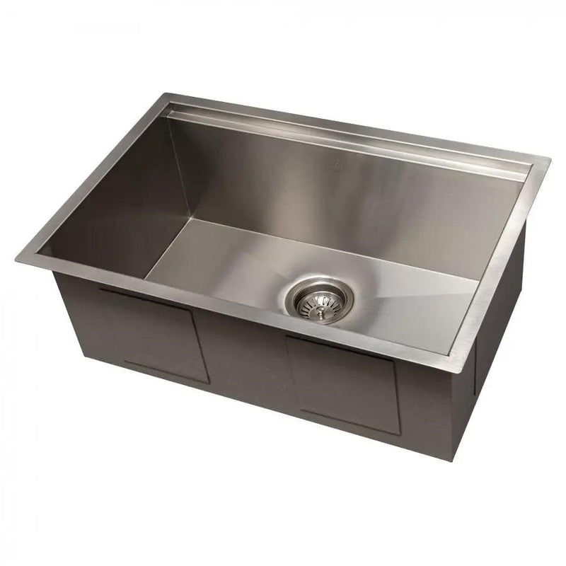 ZLINE 27" Undermount Single Bowl Ledge Sink Stainless Steel, SLS-27 by Farmhouse Kitchen and Bath