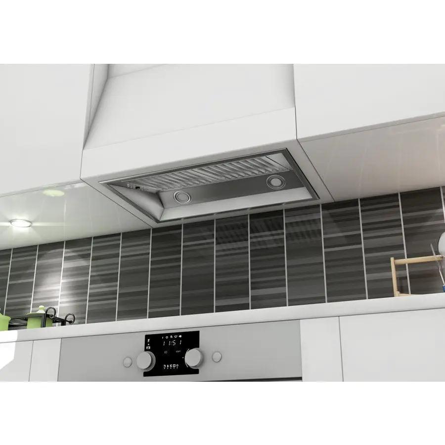 ZLINE 28" Stainless Steel Under Cabinet Range Hood Insert, 698-28 by Farmhouse Kitchen and Bath