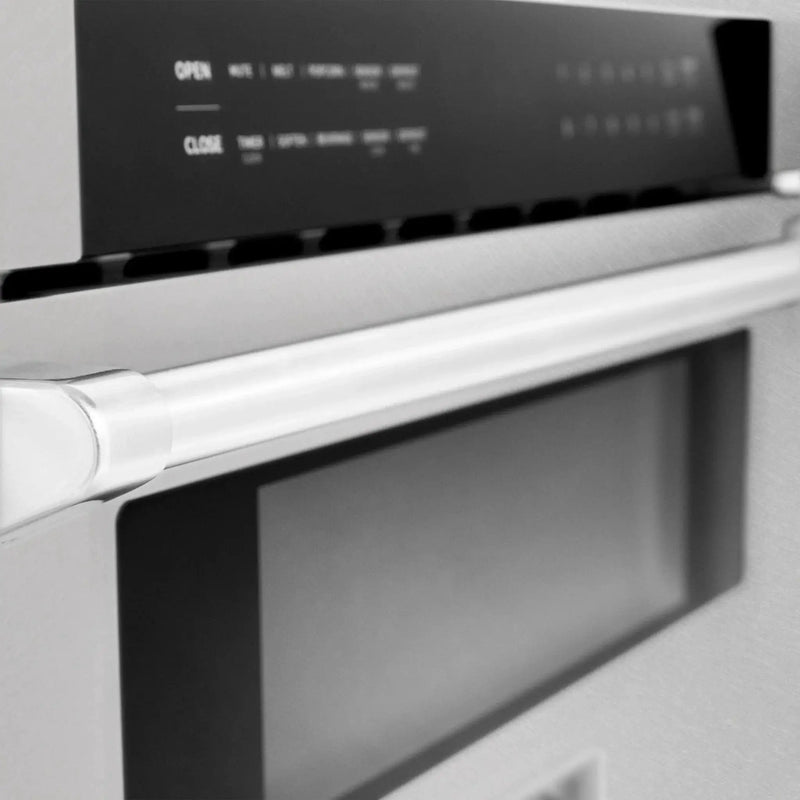 ZLINE 30" 1.2 cu. ft. Built-In Microwave Drawer MWD-30-SS by Farmhouse Kitchen and Bath