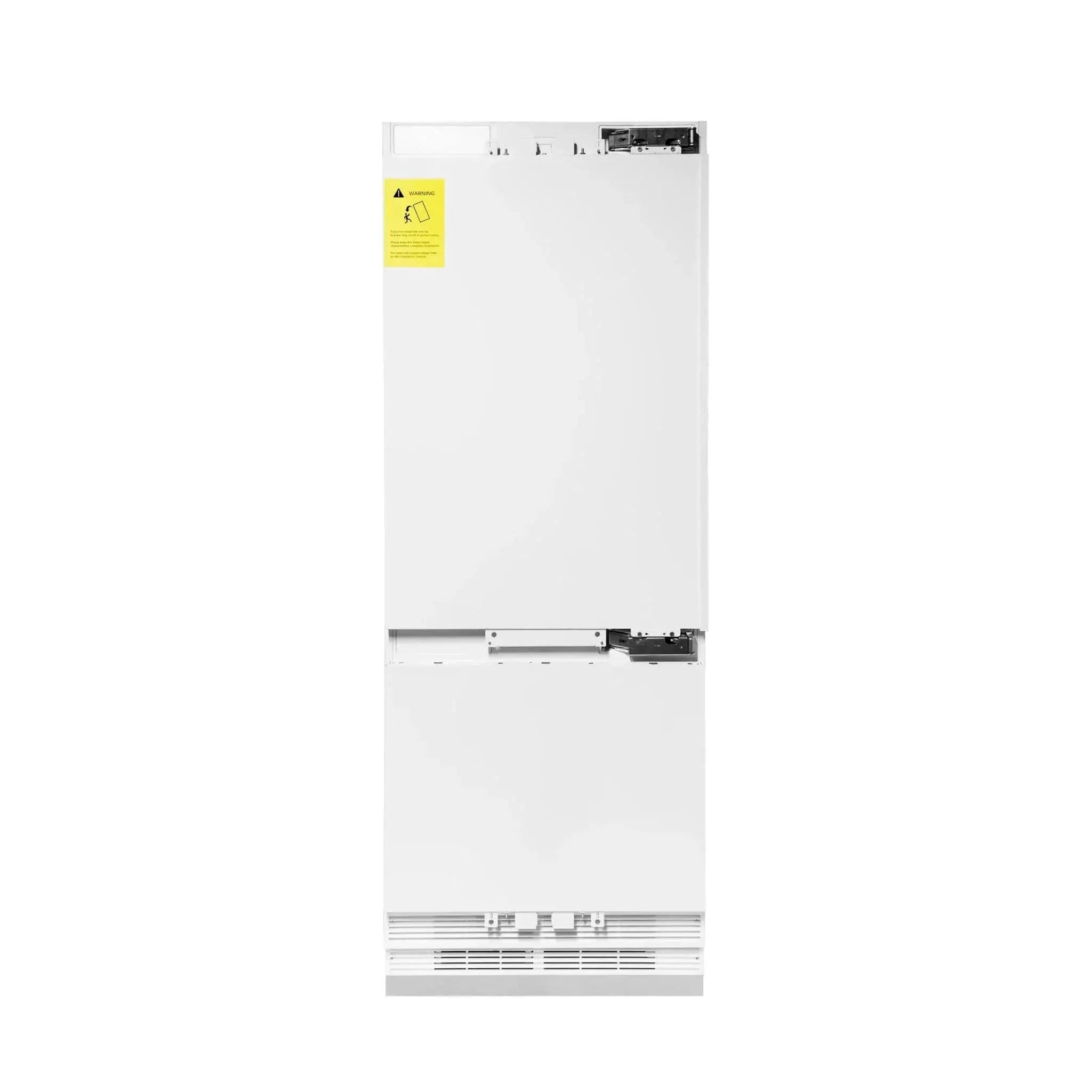 ZLINE 30" 16.1 cu. ft. Panel Ready Built-In 2-Door Bottom Freezer Refrigerator with Internal Water and Ice Dispenser RBIV-30 by Farmhouse Kitchen and Bath