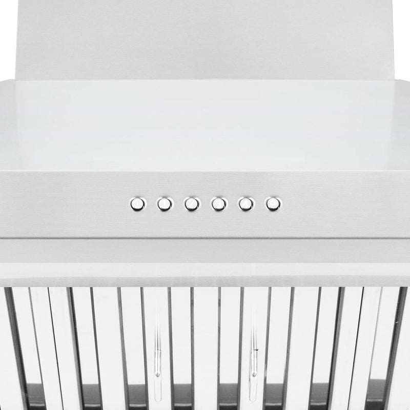 ZLINE 30" Alpine Wall Range Hood, Stainless Steel, ALP100WL-30 by Farmhouse Kitchen and Bath