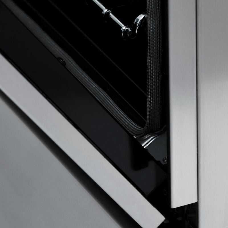 ZLINE 30" Autograph Dual Fuel Range, Stainless Steel, RAZ-30-MB by Farmhouse Kitchen and Bath