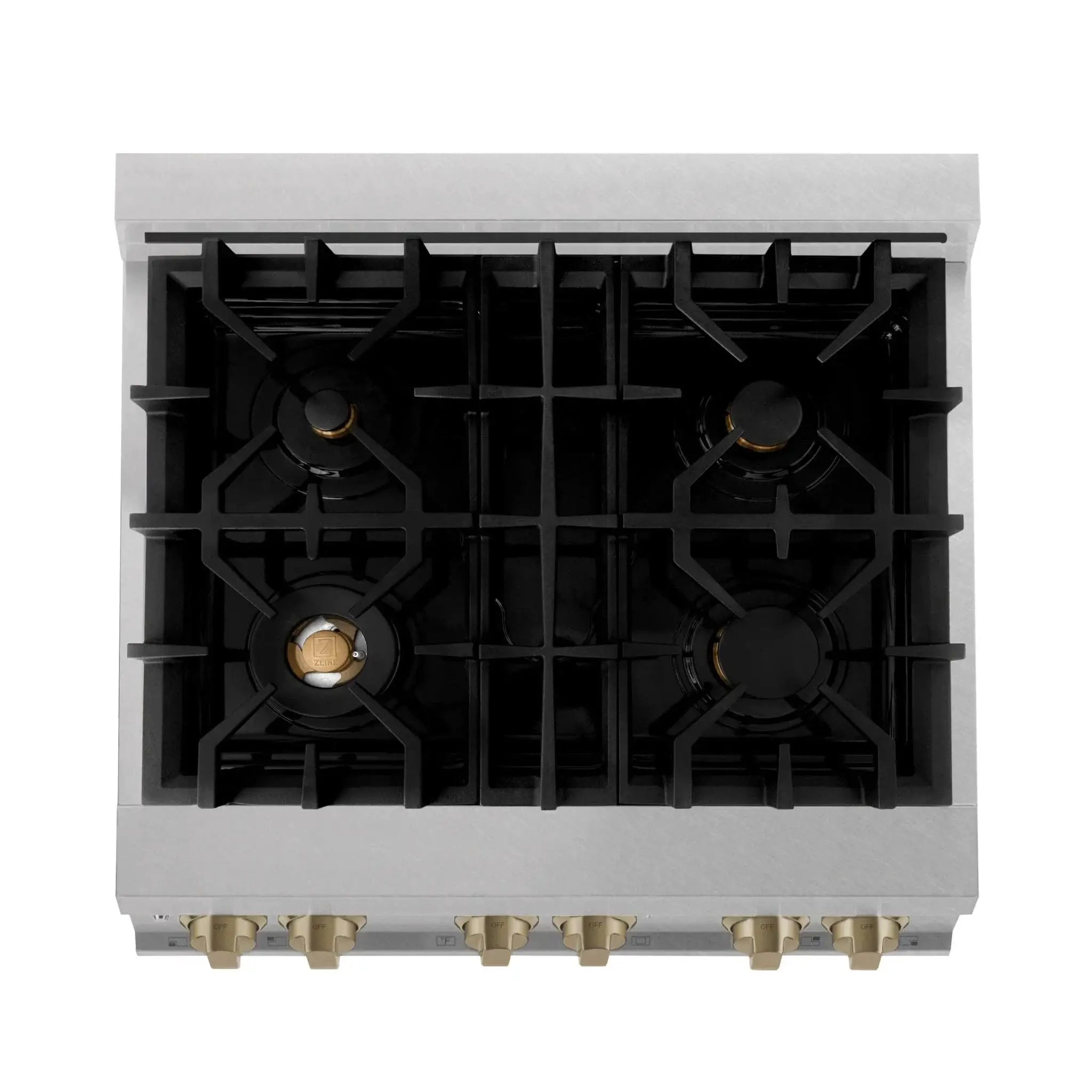 ZLINE 30" Autograph, Dual Fuel Range,RASZ-WM-30-CB by Farmhouse Kitchen and Bath